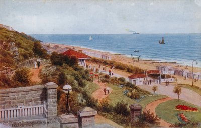 Spa Pavilion kertek és strand, Felixstowe alkotó: Alfred Robert Quinton