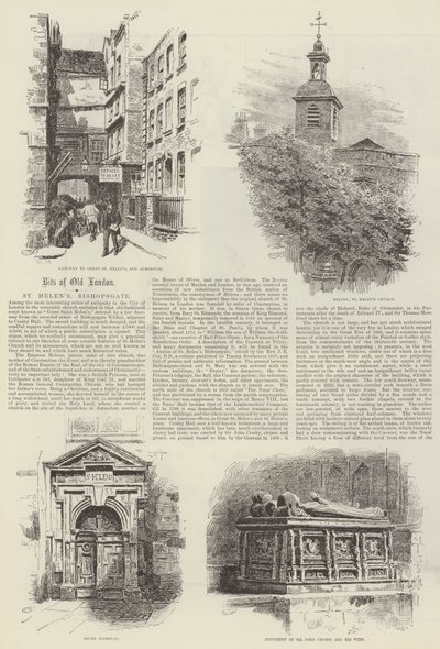 Szent Heléna, Bishopsgate alkotó: Alfred Robert Quinton