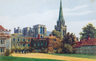 A püspöki palota, Chichester alkotó: Alfred Robert Quinton