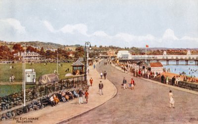 Az Esplanade, Paignton alkotó: Alfred Robert Quinton