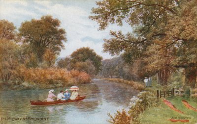 A Medway Maidstone közelében alkotó: Alfred Robert Quinton