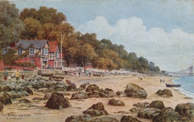 A homok, kilátás a tengerre, Wight I alkotó: Alfred Robert Quinton