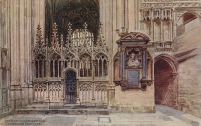 A mártíromság tranceptje, Canterbury katedrálisa alkotó: Alfred Robert Quinton