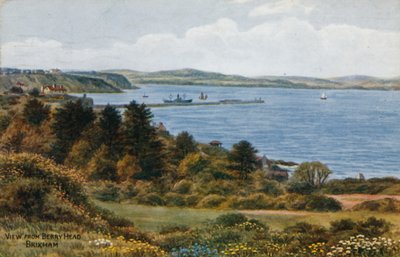 Kilátás Berry Head, Brixham alkotó: Alfred Robert Quinton