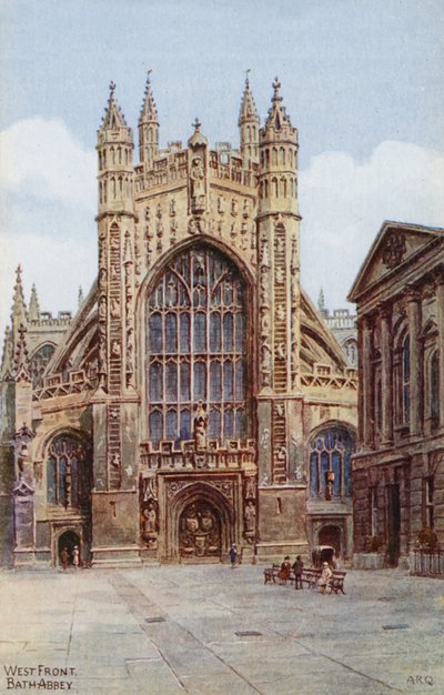 West Front, Bath Abbey alkotó: Alfred Robert Quinton