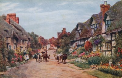 Wrye Village, Lancashire alkotó: Alfred Robert Quinton