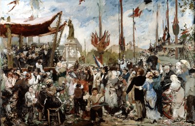 1880. július 14., késő 19. század eleje. alkotó: Alfred Roll
