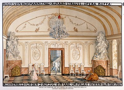 Richard Strauss: Der Rosenkavaliert (The Rosenkavalier) Roller szcenográfia. 2. felvonás alkotó: Alfred Roller