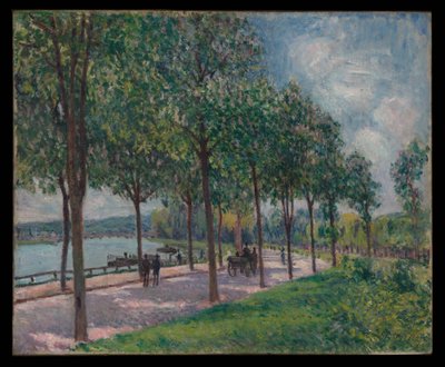 Gesztenyefasor alkotó: Alfred Sisley