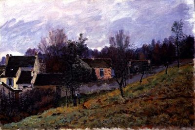 Ősz Louveciennes-ben alkotó: Alfred Sisley