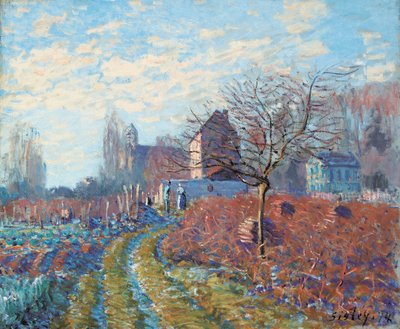 White Jelly – Saint-Martin nyara, 1874 alkotó: Alfred Sisley