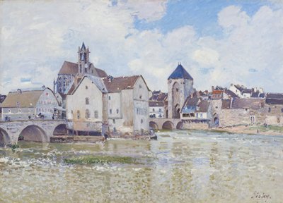 A moret-i híd alkotó: Alfred Sisley