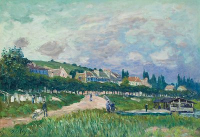 Le lavoir (A mosókonyha) alkotó: Alfred Sisley