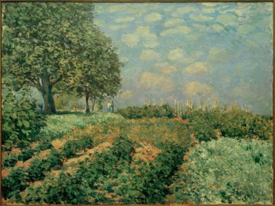 A mezők alkotó: Alfred Sisley