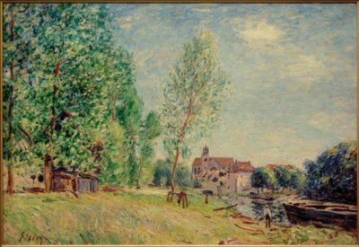 Moret - a matrati hajógyár alkotó: Alfred Sisley
