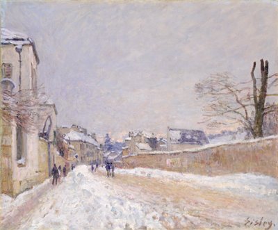 Rue Eugène Moussoir, Moret: Tél alkotó: Alfred Sisley