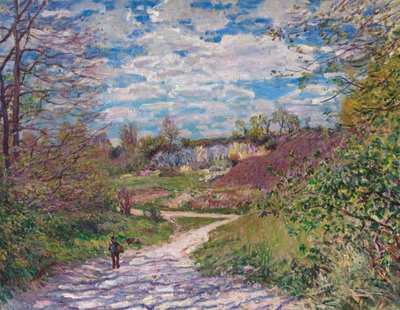 Téli nap Veneux-Nadonban Téli nap Veneux-Nadonban, 1879. alkotó: Alfred Sisley
