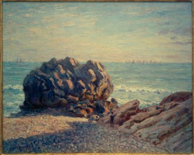 Storrs Rock, Ladys Cove, este alkotó: Alfred Sisley