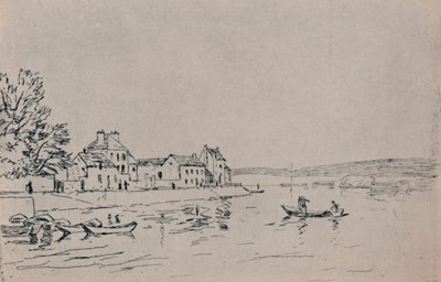 The Banks of Loing, 1880-as évek, 1946 alkotó: Alfred Sisley