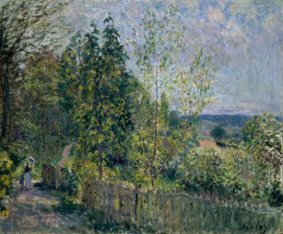 Az út az erdőben alkotó: Alfred Sisley