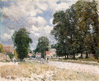 Az út Marly-le-Roiba alkotó: Alfred Sisley