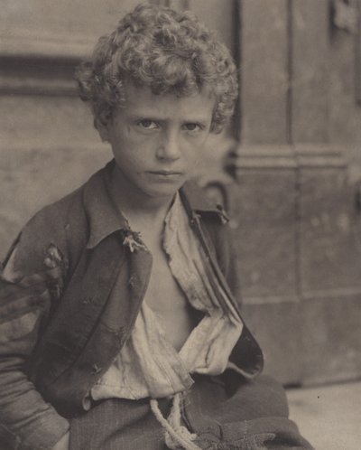 Egy velencei utcagyerek alkotó: Alfred Stieglitz