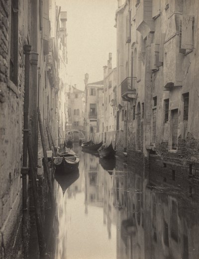 Egy velencei utca alkotó: Alfred Stieglitz