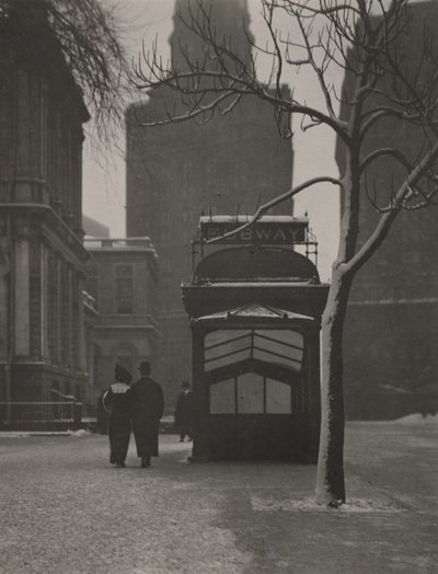 A New York-i városházán alkotó: Alfred Stieglitz