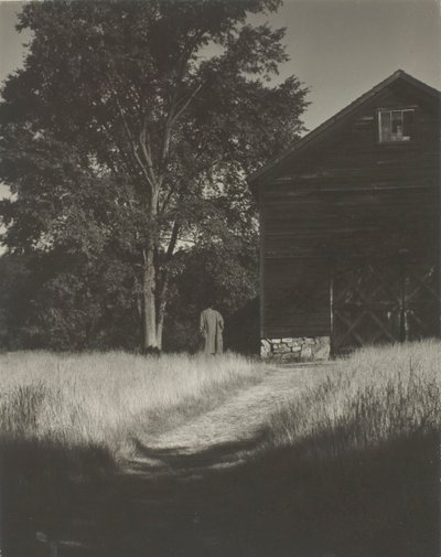 Barn, Lake George, 1936. alkotó: Alfred Stieglitz