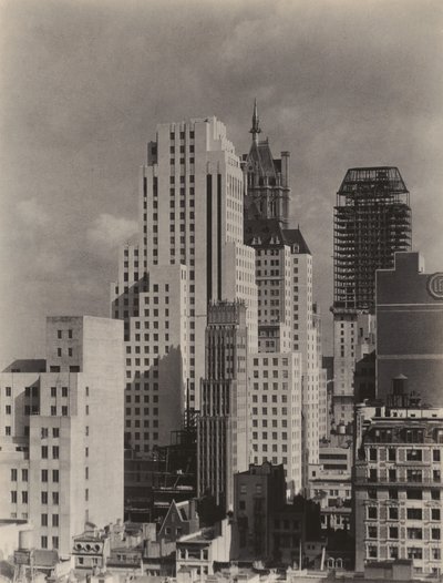 Az ablakomból, az An American Place-ben, északon alkotó: Alfred Stieglitz