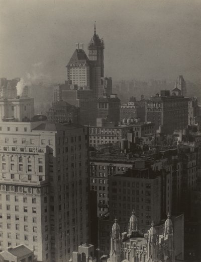 A 3003-as szobából – (Északnyugat felé nézve) – Shelton Hotel, New York alkotó: Alfred Stieglitz