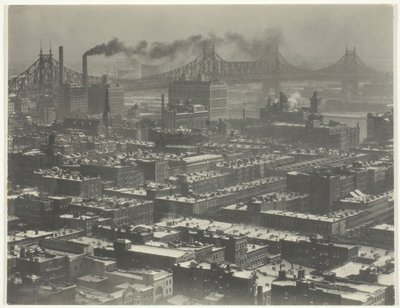 A 3003-as szobából – The Shelton, New York, Északkeletre nézve, 1927. alkotó: Alfred Stieglitz