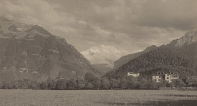 A Höhewegről, Interlakenből alkotó: Alfred Stieglitz