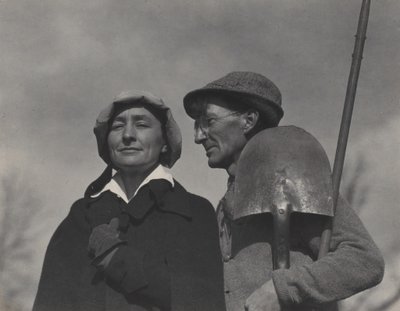 Georgia O’Keeffe és Donald Davidson alkotó: Alfred Stieglitz