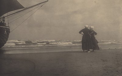 Pletyka – Katwyk alkotó: Alfred Stieglitz