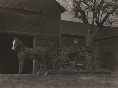Ló és kocsi alkotó: Alfred Stieglitz