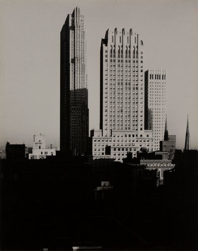 New York a Sheltonból nézve alkotó: Alfred Stieglitz