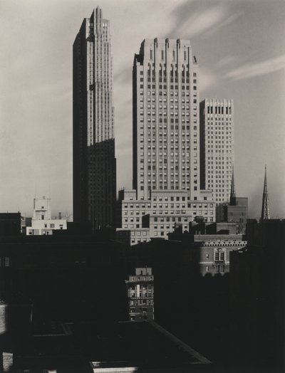 New York a Sheltonból nézve alkotó: Alfred Stieglitz
