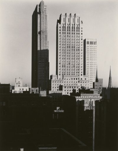 New York a Sheltonból nézve alkotó: Alfred Stieglitz