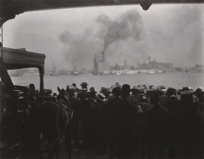 A komp fedélzetén alkotó: Alfred Stieglitz