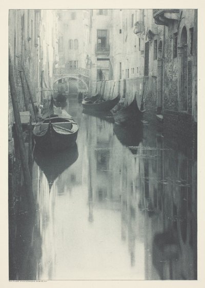 Reflexió-Velence alkotó: Alfred Stieglitz