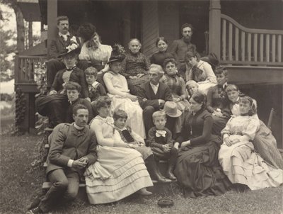 A Stieglitz család Oaklawnban, Lake George-ban alkotó: Alfred Stieglitz