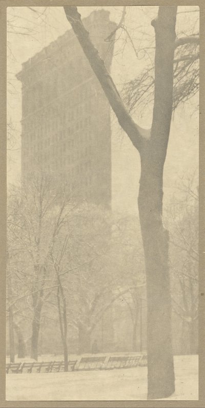 A Flatiron épület alkotó: Alfred Stieglitz