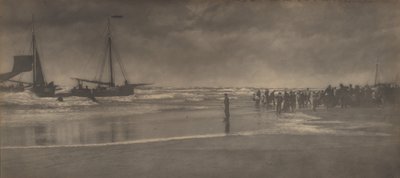 A csónakok partra szállása alkotó: Alfred Stieglitz