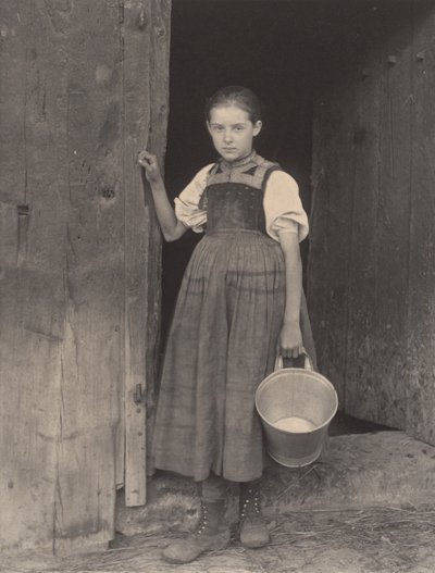 A kis fejőlány alkotó: Alfred Stieglitz
