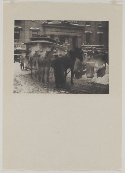 A terminál, 1893, nyomtatva 1911. alkotó: Alfred Stieglitz
