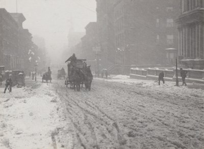 Tél az Ötödik sugárúton alkotó: Alfred Stieglitz