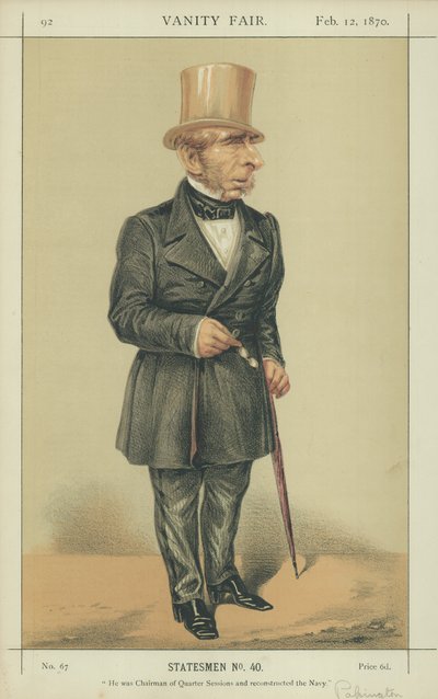 Sir John Pakington alkotó: Alfred Thompson