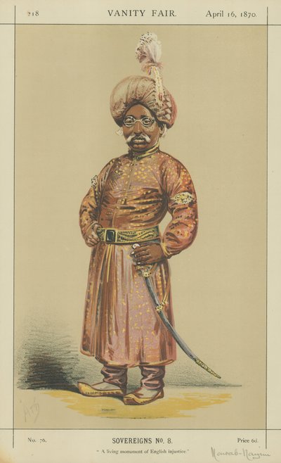 Bengál, Behar és Orissa Nawab Nazimja alkotó: Alfred Thompson