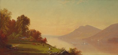 Délután a Hudsonon, 1867 alkotó: Alfred Thompson Bricher